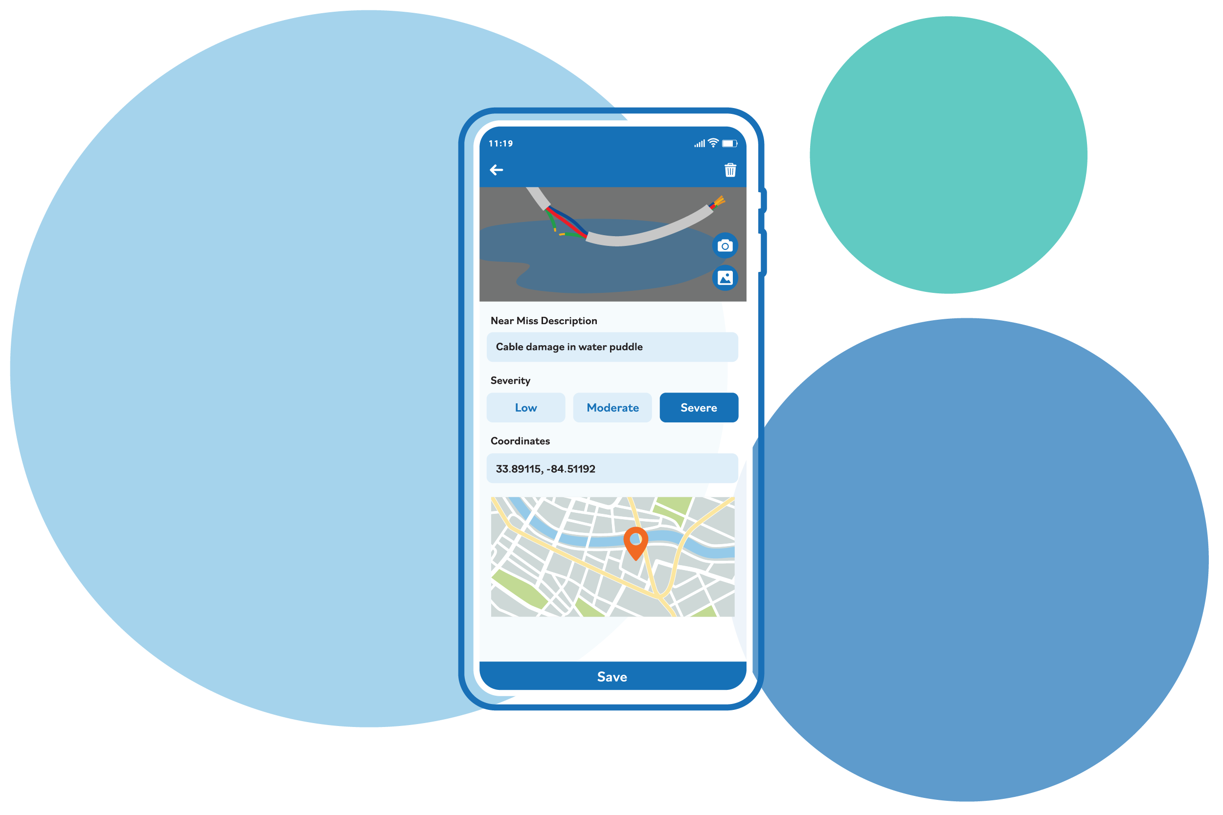 Intelex EHS Mobile App with GPS Location